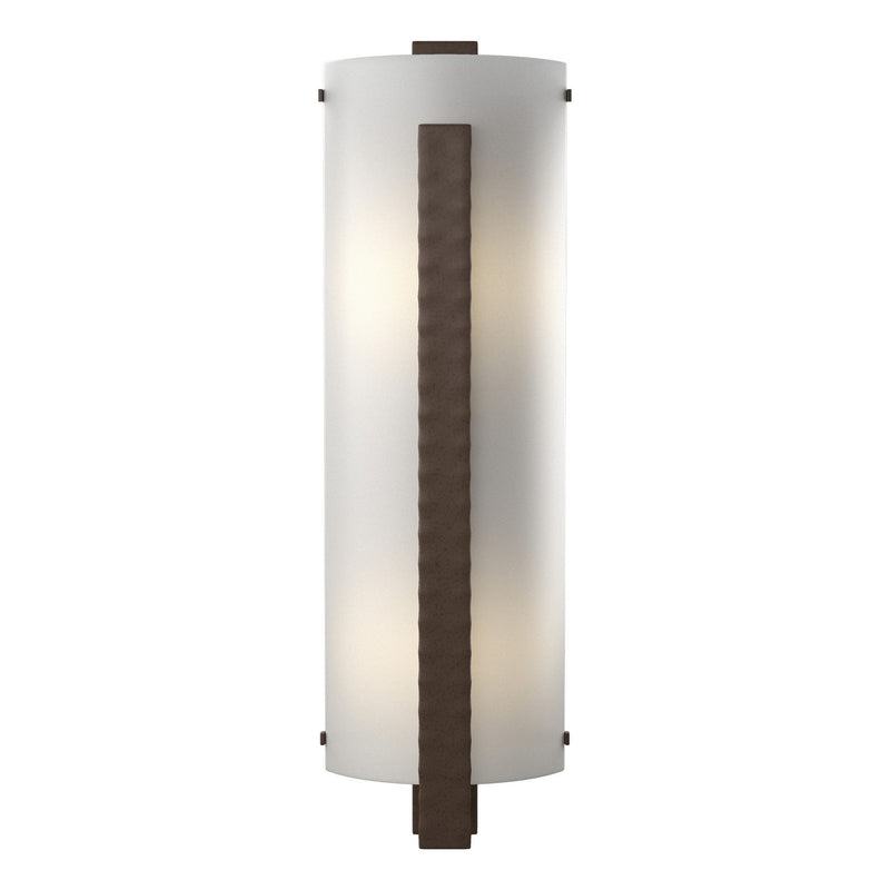 Hubbardton Forge 206730-SKT-05-BB0401 Two Light Wall Sconce, Bronze