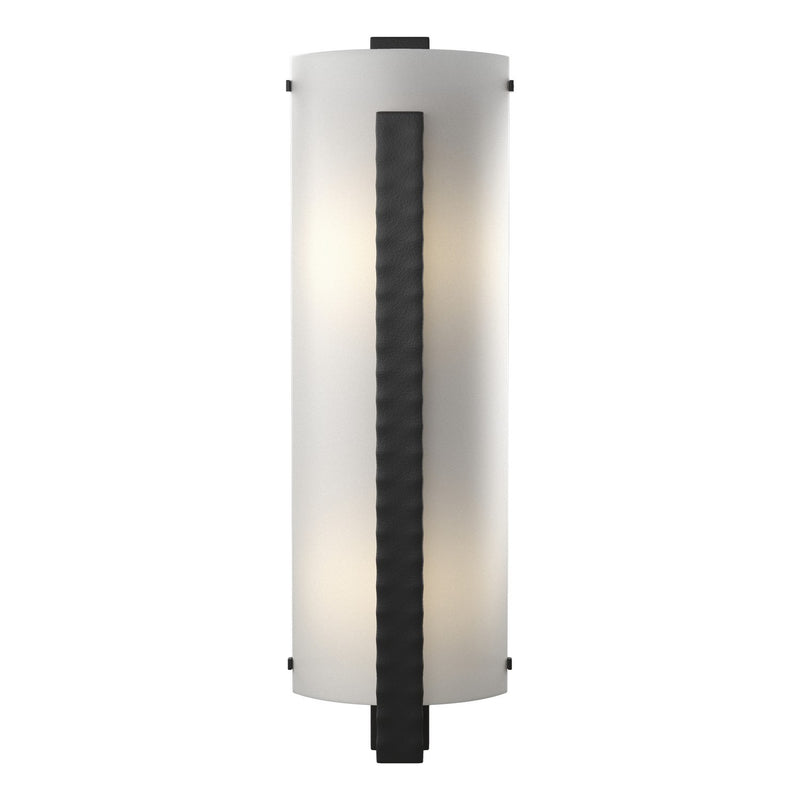 Hubbardton Forge 206730-SKT-10-BB0401 Two Light Wall Sconce, Black
