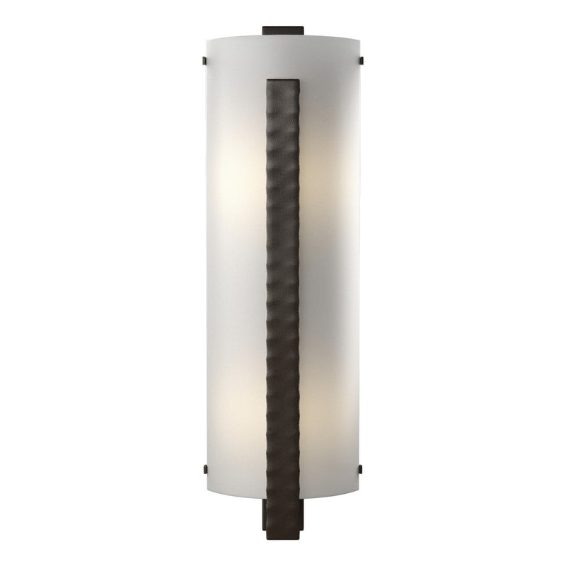 Hubbardton Forge 206730-SKT-14-BB0401 Two Light Wall Sconce, Oil Rubbed Bronze
