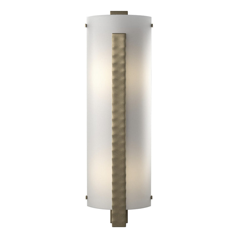 Hubbardton Forge 206730-SKT-84-BB0401 Two Light Wall Sconce, Soft Gold