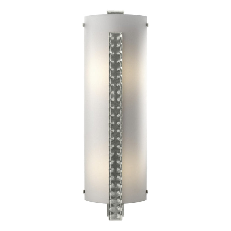 Hubbardton Forge 206730-SKT-85-BB0401 Two Light Wall Sconce, Sterling