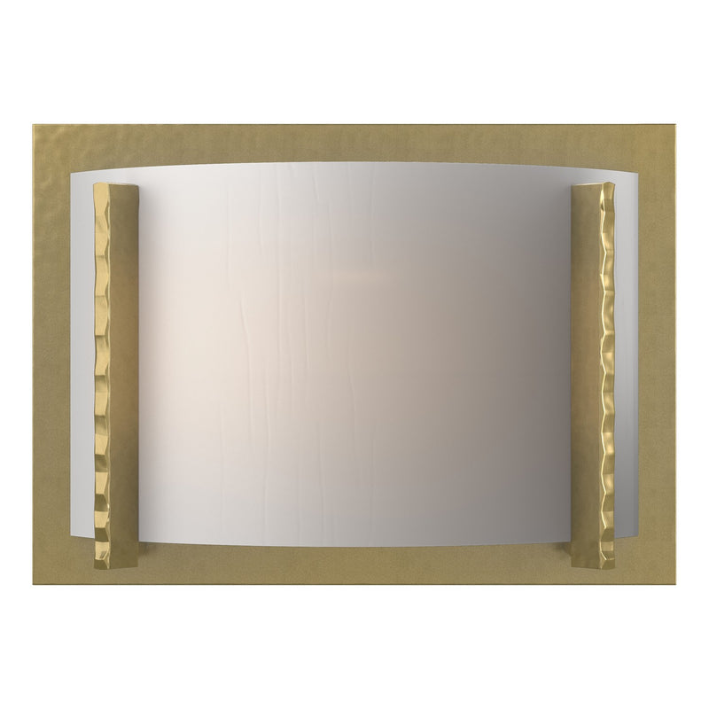 Hubbardton Forge 206740-SKT-86-BB0402 LED Wall Sconce, Modern Brass