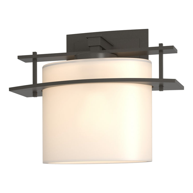 Hubbardton Forge 207521-SKT-07-GG0182 One Light Wall Sconce, Dark Smoke