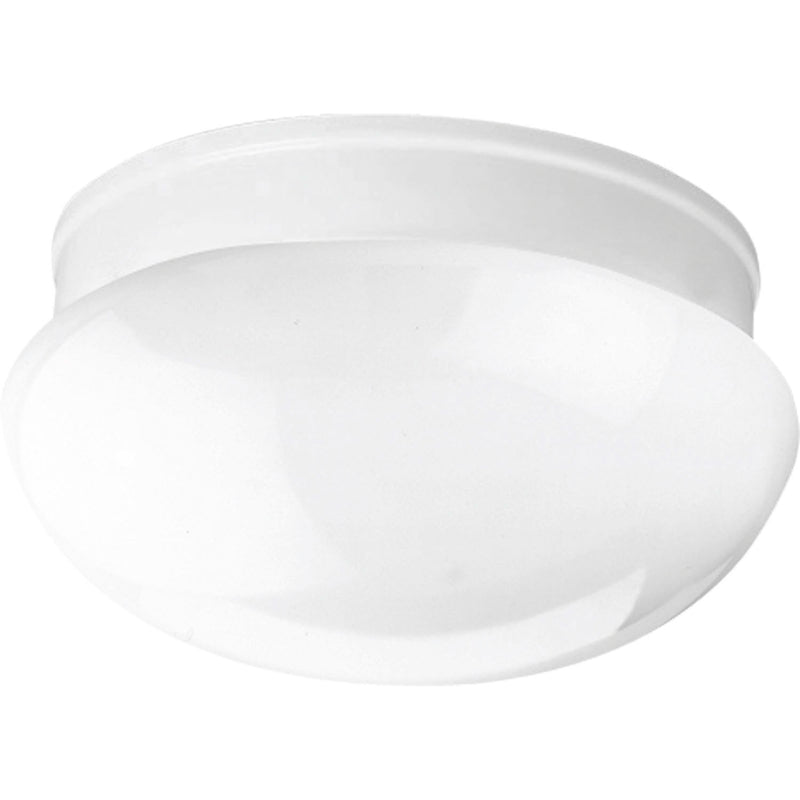 Progress Lighting P3410-30 Two Light Flush Mount, White