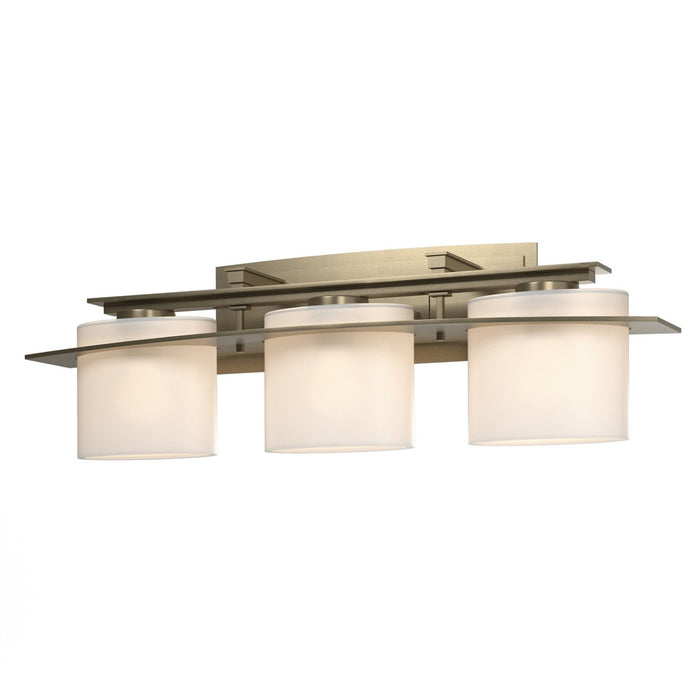 Hubbardton Forge 207523-SKT-84-GG0182 Three Light Wall Sconce, Soft Gold