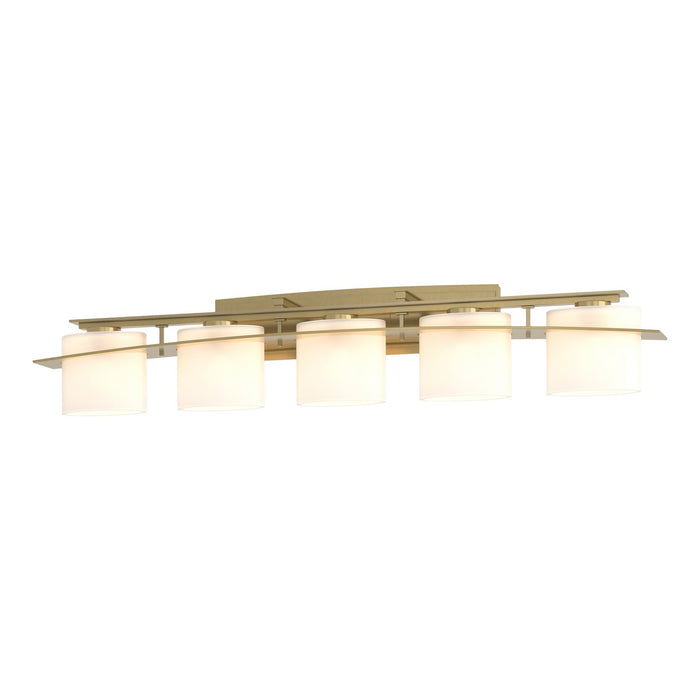Hubbardton Forge 207525-SKT-86-GG0182 Five Light Wall Sconce, Modern Brass