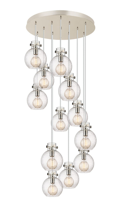 Innovations 126-410-1PS-PN-G410-8SDY 12 Light Pendant, Polished Nickel