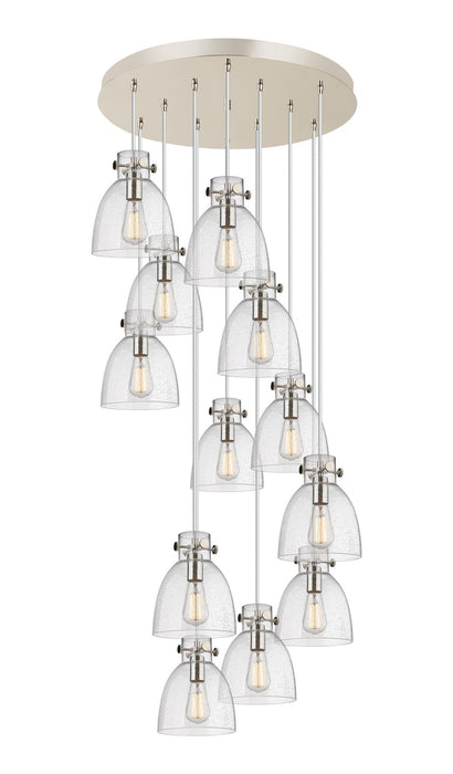 Innovations 126-410-1PS-PN-G412-8SDY 12 Light Pendant, Polished Nickel