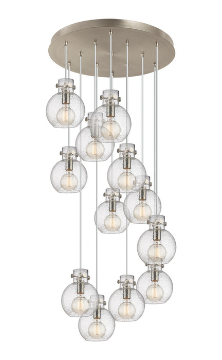 Innovations 126-410-1PS-SN-G410-8SDY 12 Light Pendant, Brushed Satin Nickel