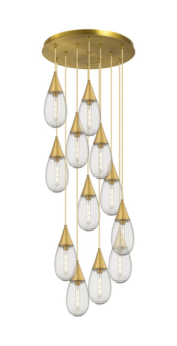 Innovations 126-450-1P-BB-G450-6SCL LED Pendant, Brushed Brass