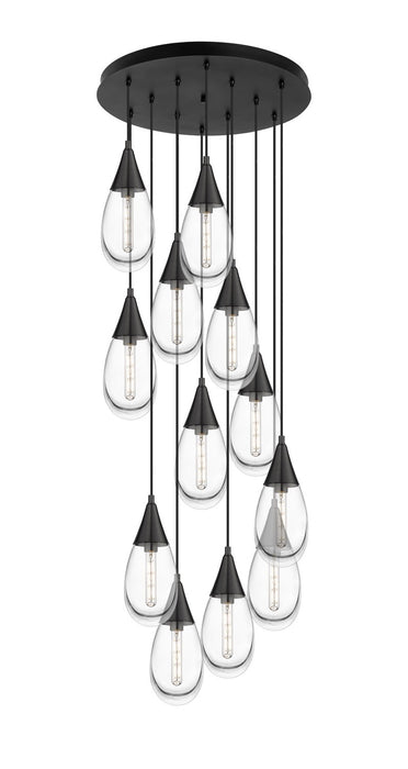 Innovations 126-450-1P-BK-G450-6CL LED Pendant, Matte Black