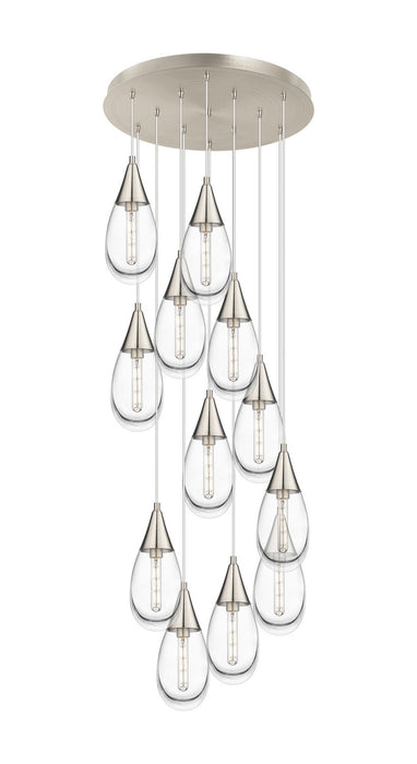 Innovations 126-450-1P-SN-G450-6CL LED Pendant, Brushed Satin Nickel