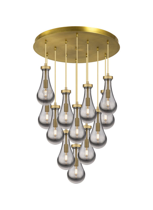 Innovations 126-451-1P-BB-G451-5SM LED Pendant, Brushed Brass