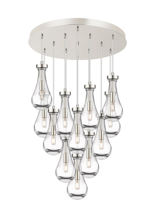 Innovations 126-451-1P-PN-G451-5CL LED Pendant, Polished Nickel