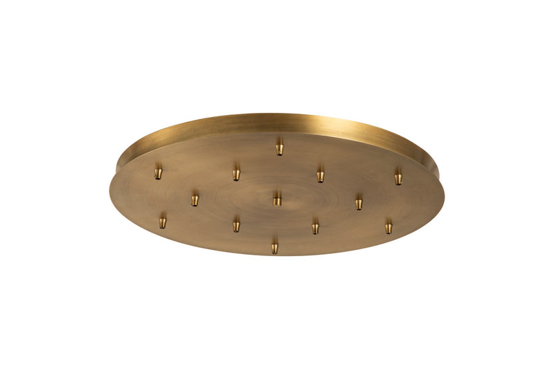 Innovations 126-BB Multi Port Canopy, Brushed Brass