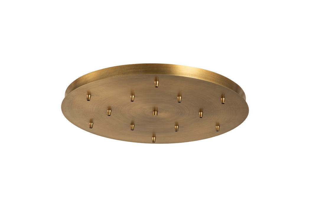 Innovations 126-BB Multi Port Canopy, Brushed Brass