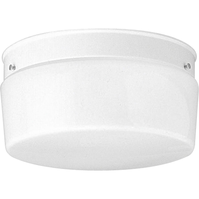 Progress Lighting P3520-30 Two Light Flush Mount, White
