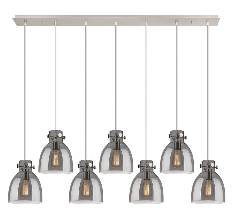 Innovations 127-410-1PS-PN-G412-8SM One Light Linear Pendant, Polished Nickel