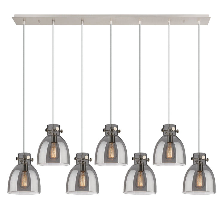 Innovations 127-410-1PS-PN-G412-8SM One Light Linear Pendant, Polished Nickel