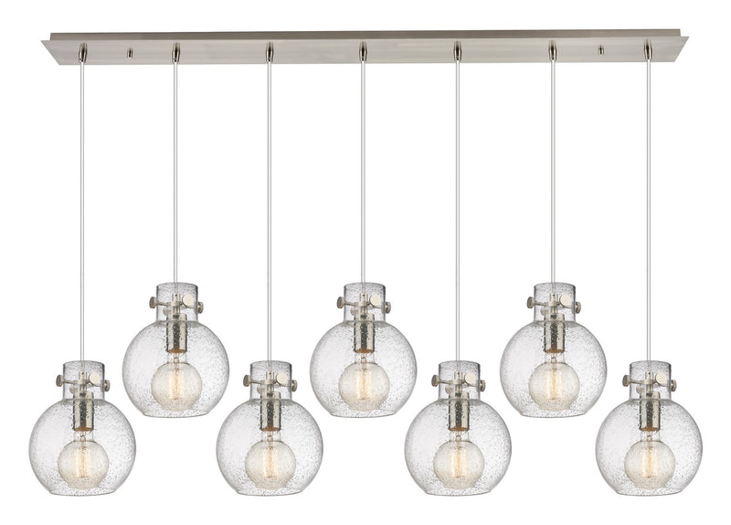 Innovations 127-410-1PS-SN-G410-8SDY LED Linear Pendant, Brushed Satin Nickel