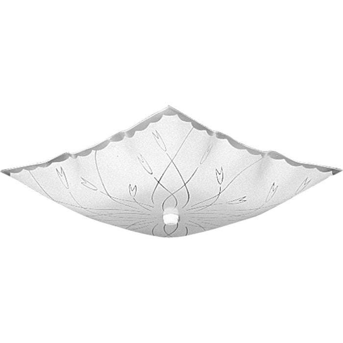 Progress Lighting P4962-30 Two Light Flush Mount, White