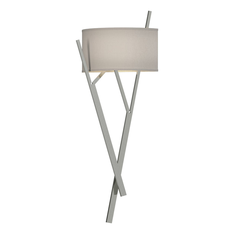 Hubbardton Forge 207640-SKT-85-SE1092 LED Wall Sconce, Sterling