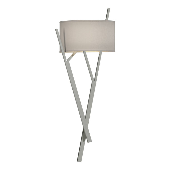 Hubbardton Forge 207640-SKT-85-SE1092 LED Wall Sconce, Sterling