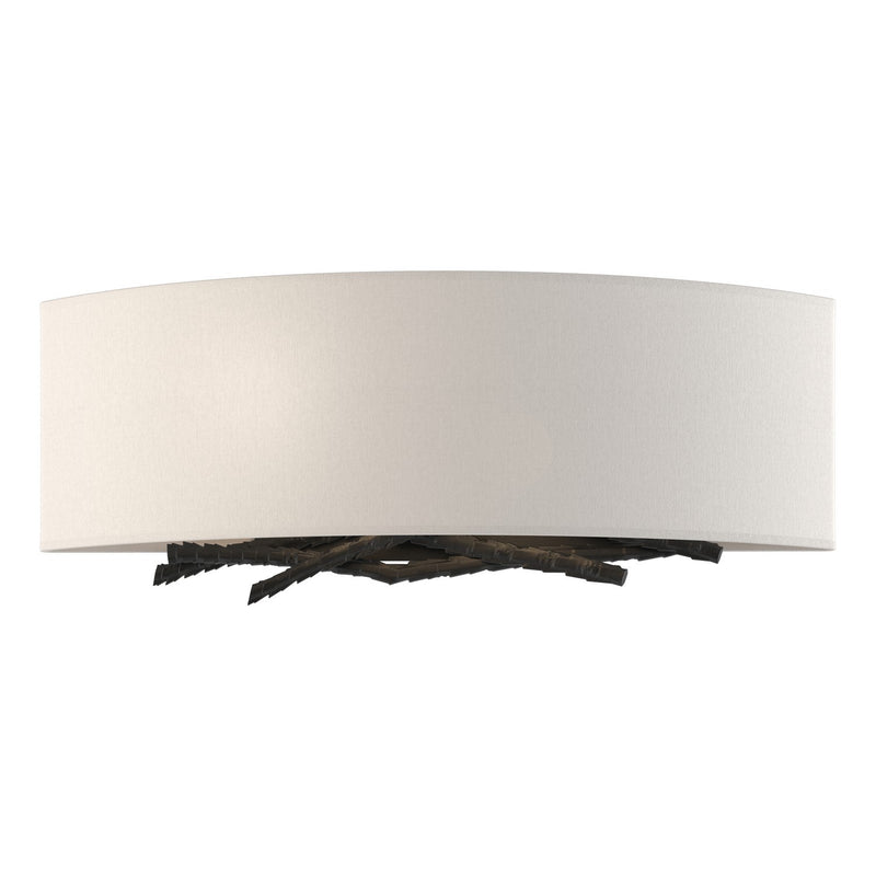 Hubbardton Forge 207660-SKT-10-SE1692 LED Wall Sconce, Black