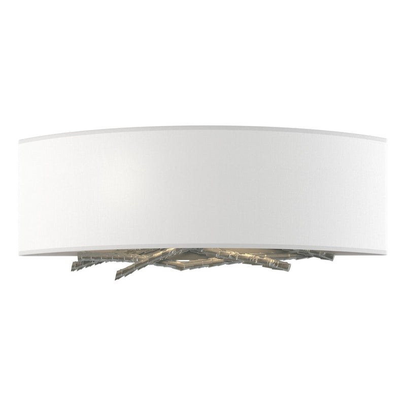 Hubbardton Forge 207660-SKT-82-SF1692 LED Wall Sconce, Vintage Platinum