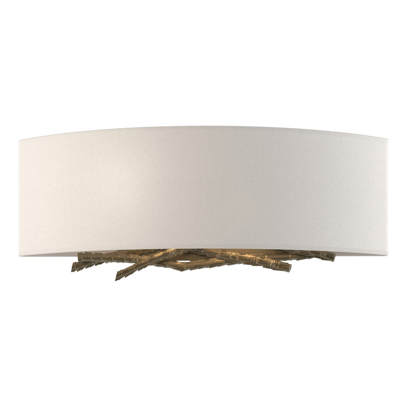 Hubbardton Forge 207660-SKT-84-SE1692 LED Wall Sconce, Soft Gold