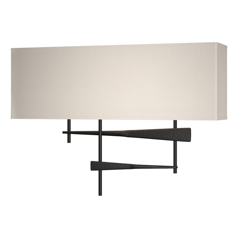 Hubbardton Forge 207675-SKT-10-SE1606 LED Wall Sconce, Black