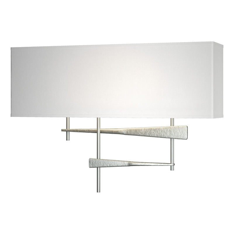 Hubbardton Forge 207675-SKT-82-SF1606 LED Wall Sconce, Vintage Platinum