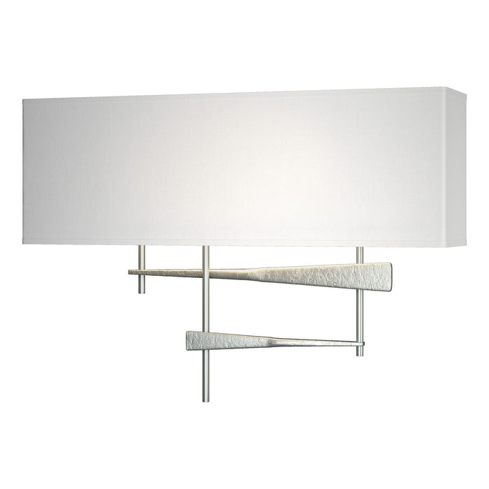 Hubbardton Forge 207675-SKT-82-SF1606 LED Wall Sconce, Vintage Platinum