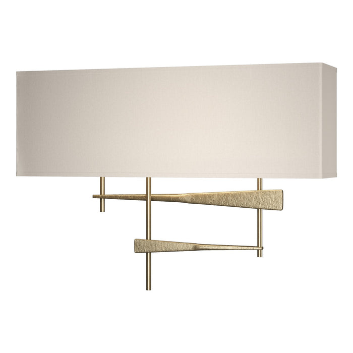 Hubbardton Forge 207675-SKT-84-SE1606 LED Wall Sconce, Soft Gold