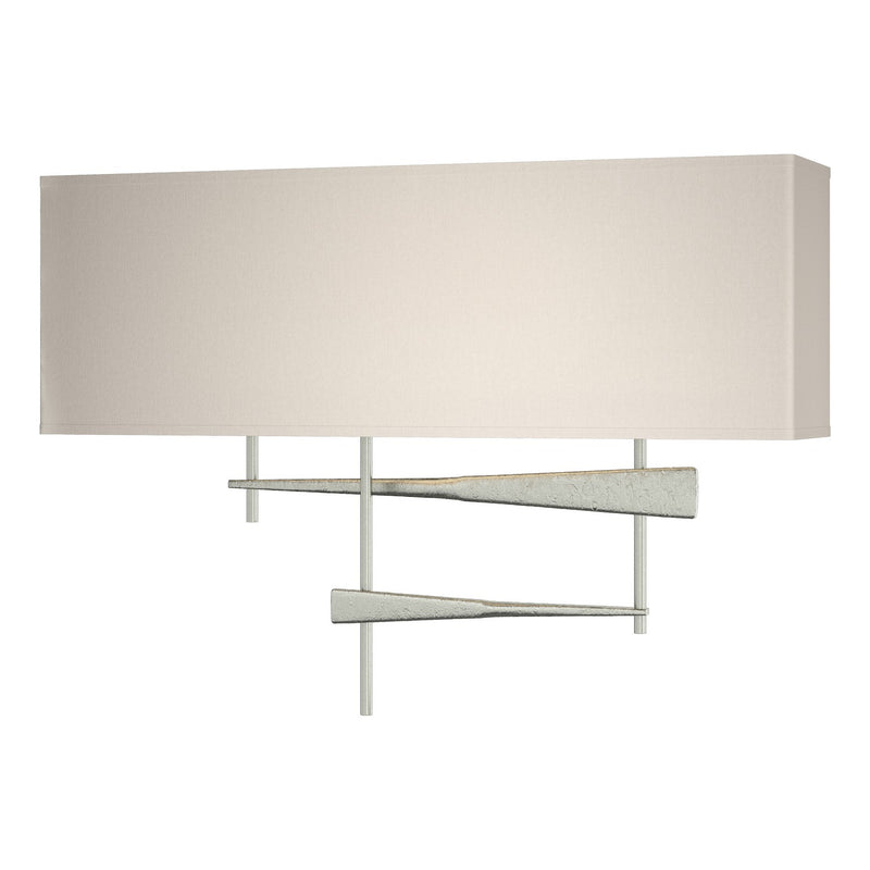 Hubbardton Forge 207675-SKT-85-SE1606 LED Wall Sconce, Sterling