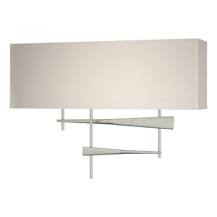 Hubbardton Forge 207675-SKT-85-SE1606 LED Wall Sconce, Sterling