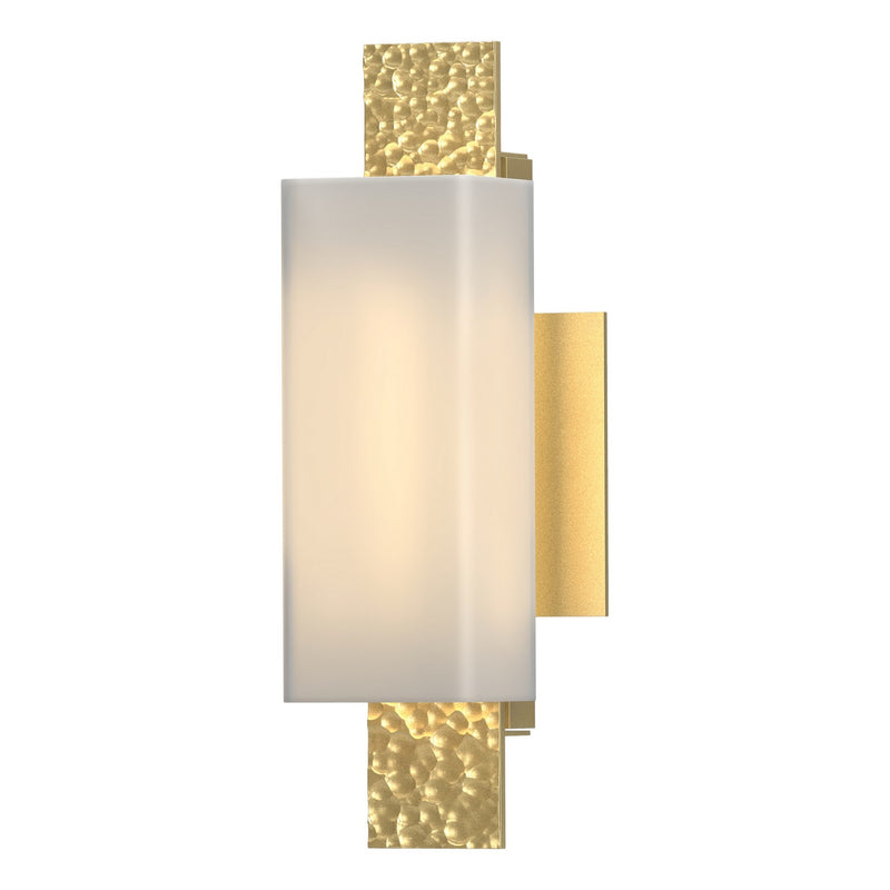 Hubbardton Forge 207693-SKT-86-GG0441 One Light Wall Sconce, Modern Brass