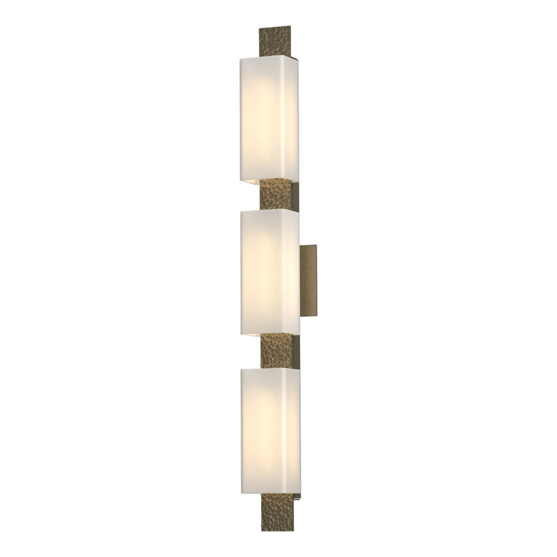 Hubbardton Forge 207697-SKT-84-GG0441 Three Light Wall Sconce, Soft Gold