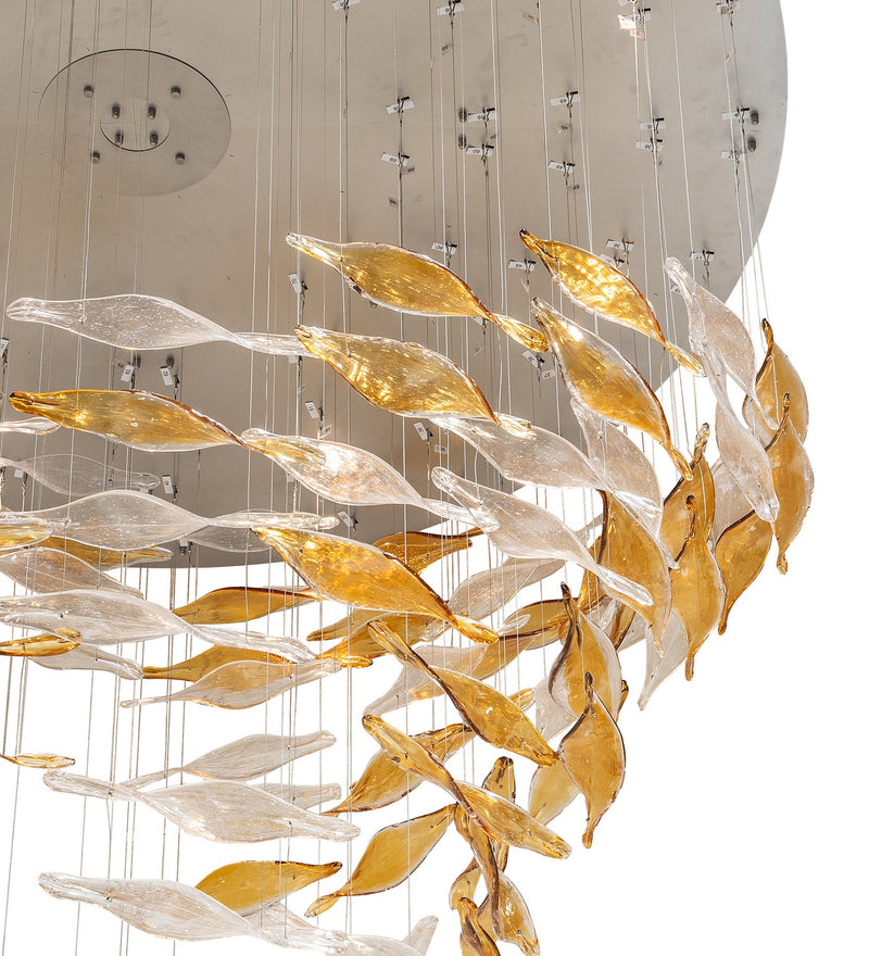 Meyda Tiffany 235093 Eight Light Pendant, Nickel