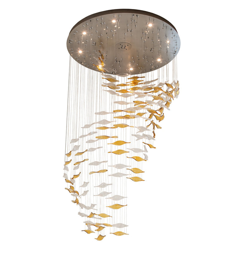 Meyda Tiffany 235093 Eight Light Pendant, Nickel