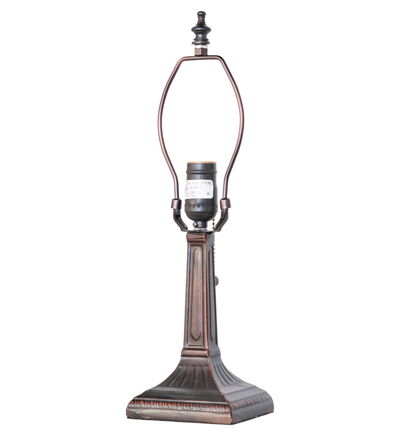 Meyda Tiffany 25197 One Light Mission Base, Mahogany Bronze