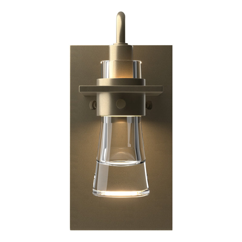 Hubbardton Forge 207710-SKT-84-ZM0343 One Light Wall Sconce, Soft Gold