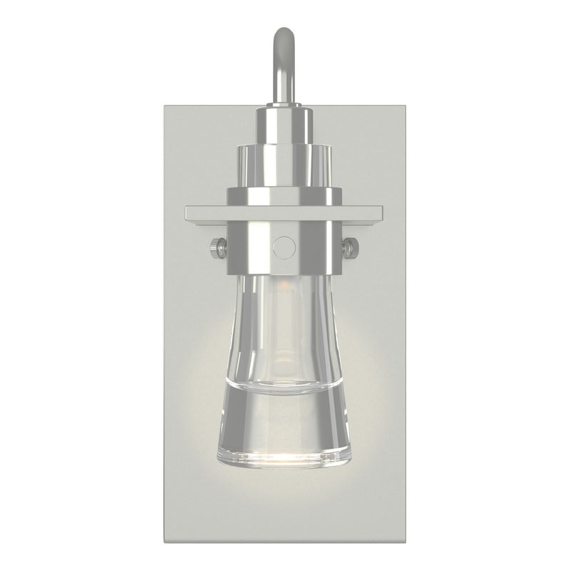 Hubbardton Forge 207710-SKT-85-ZM0343 One Light Wall Sconce, Sterling