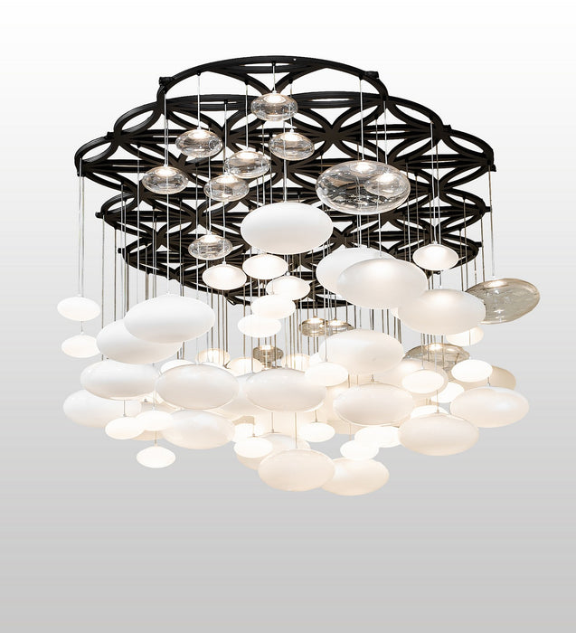 Meyda Tiffany 257826 LED Pendant, Solar Black