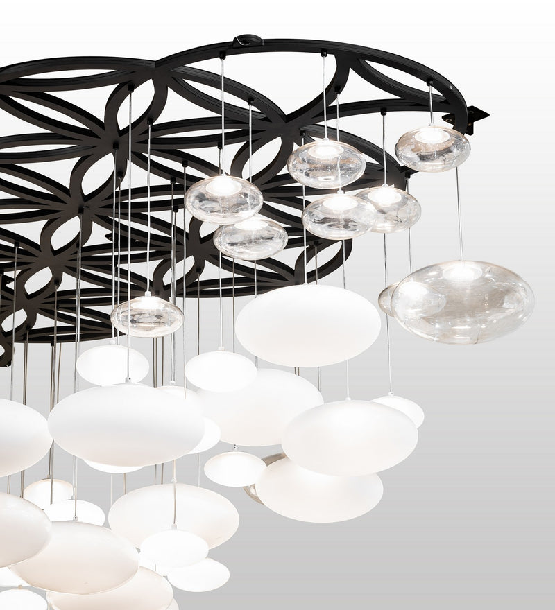 Meyda Tiffany 257826 LED Pendant, Solar Black