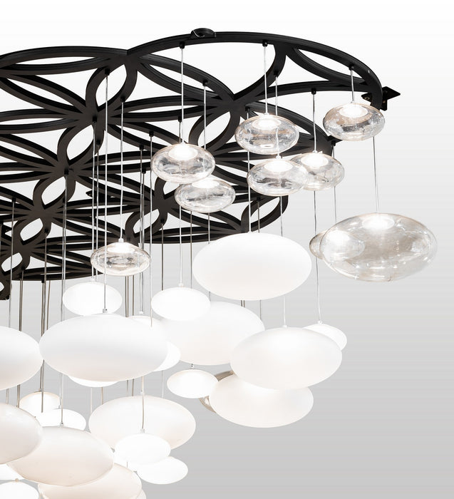 Meyda Tiffany 257826 LED Pendant, Solar Black
