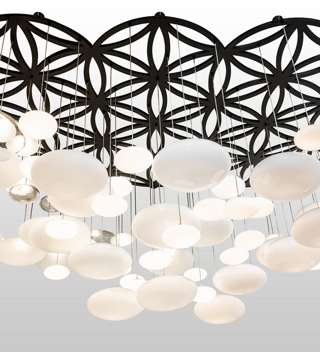 Meyda Tiffany 257826 LED Pendant, Solar Black