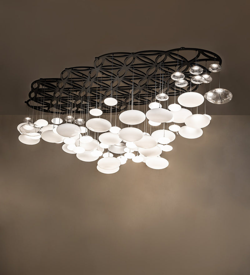 Meyda Tiffany 257826 LED Pendant, Solar Black
