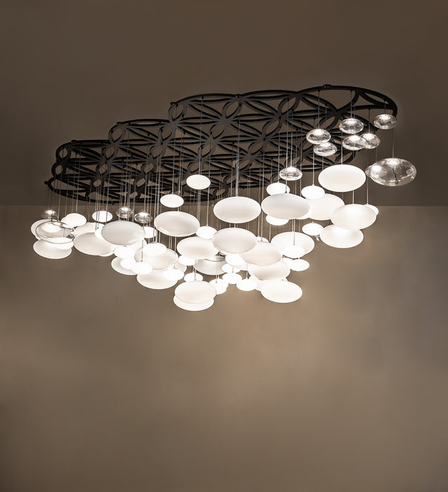 Meyda Tiffany 257826 LED Pendant, Solar Black