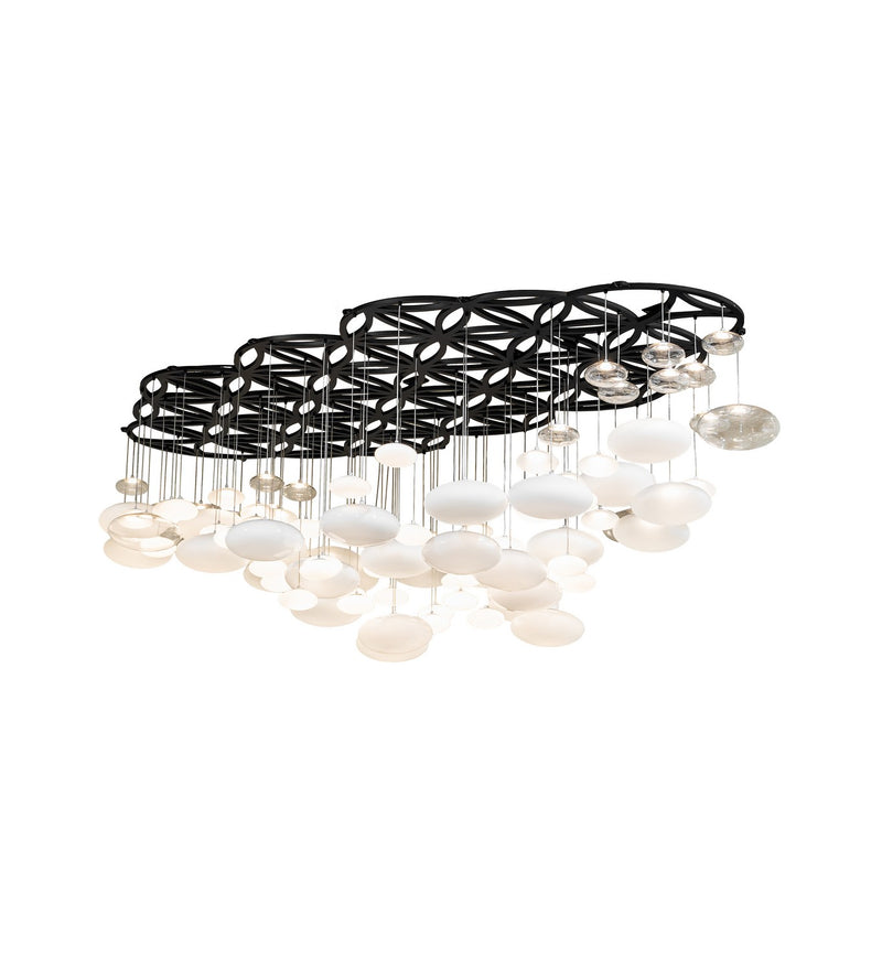 Meyda Tiffany 257826 LED Pendant, Solar Black
